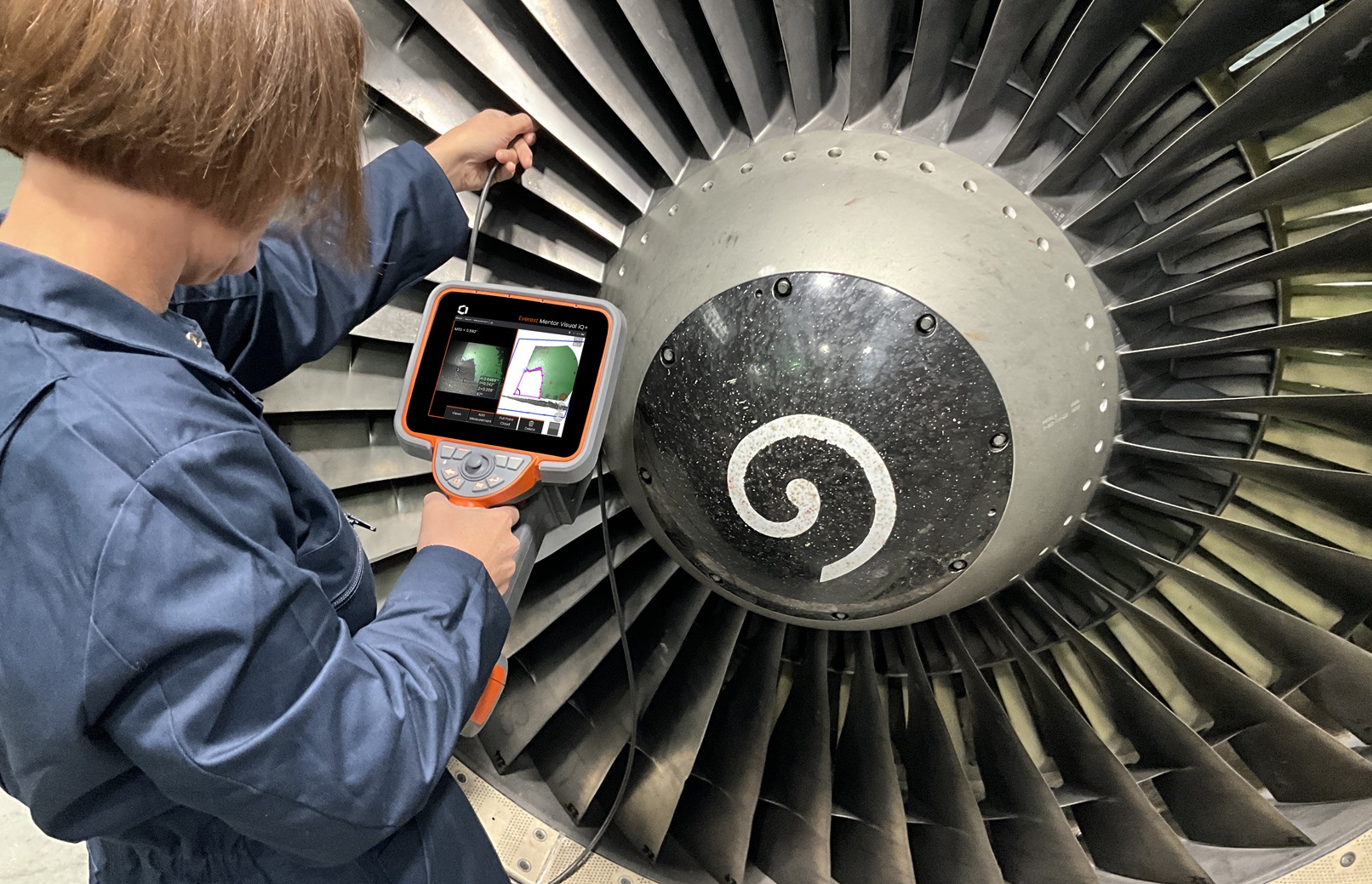 Everest MViQ+為航空發(fā)動(dòng)機(jī)孔探帶來更多便利